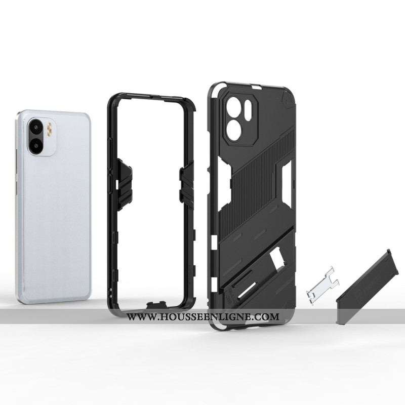 Coque Xiaomi Redmi A1 Support Amovible Deux Positions Mains Libres
