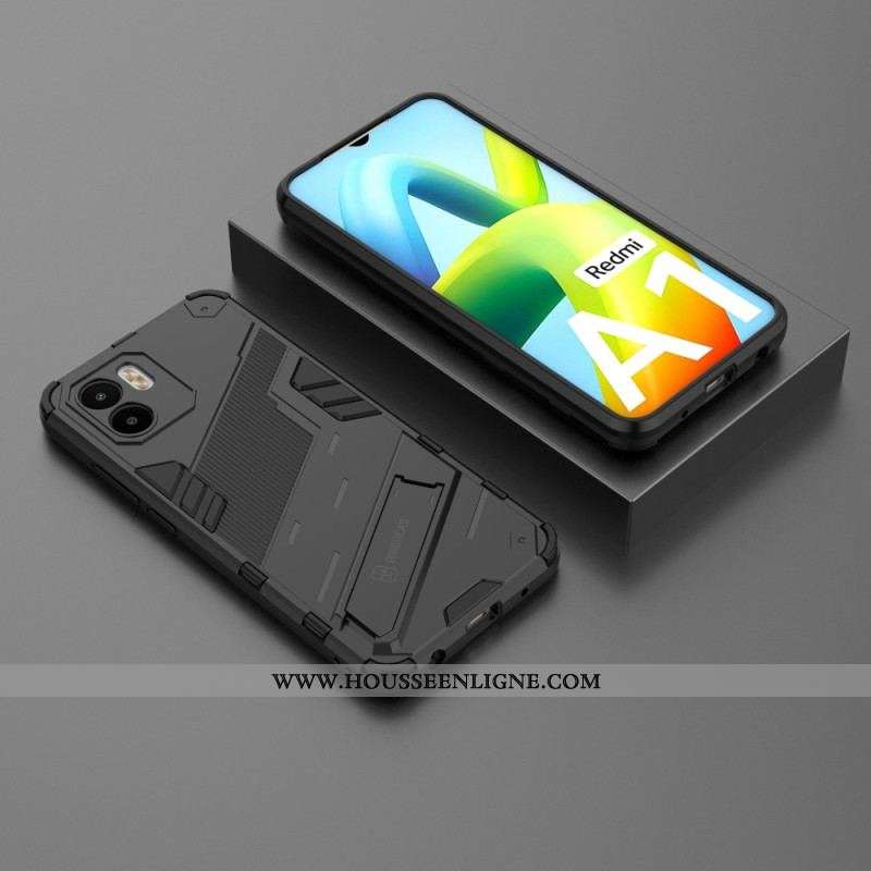Coque Xiaomi Redmi A1 Support Amovible Deux Positions Mains Libres