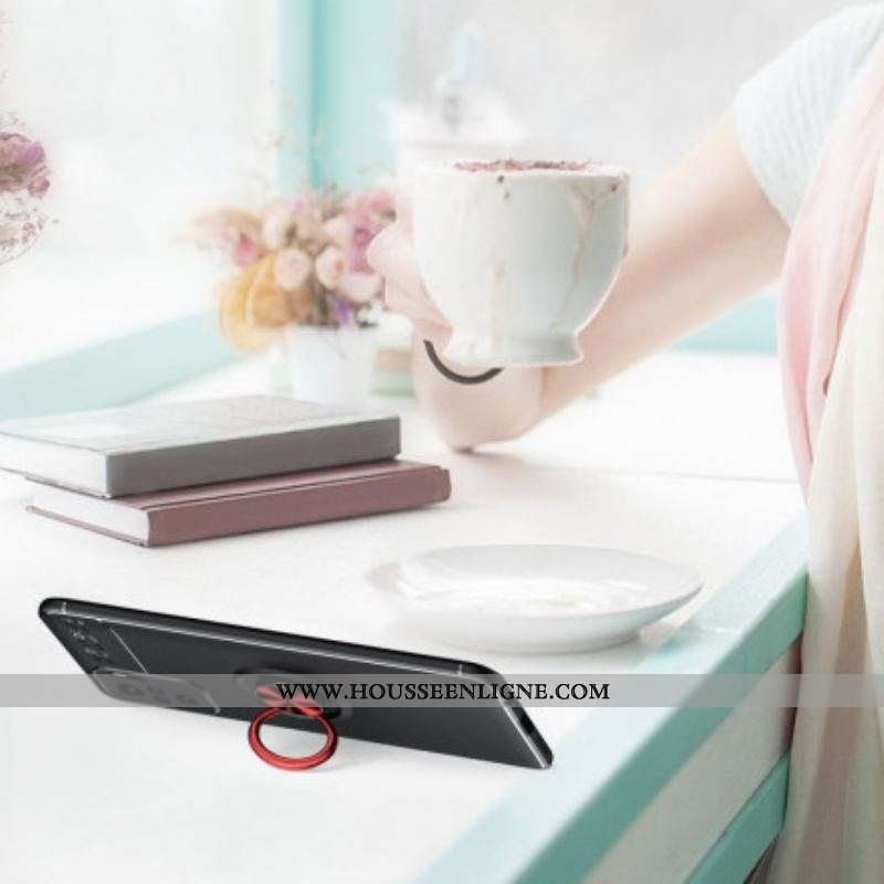 Coque Xiaomi Redmi Note 10/10S/Poco M5s Anneau Rotatif