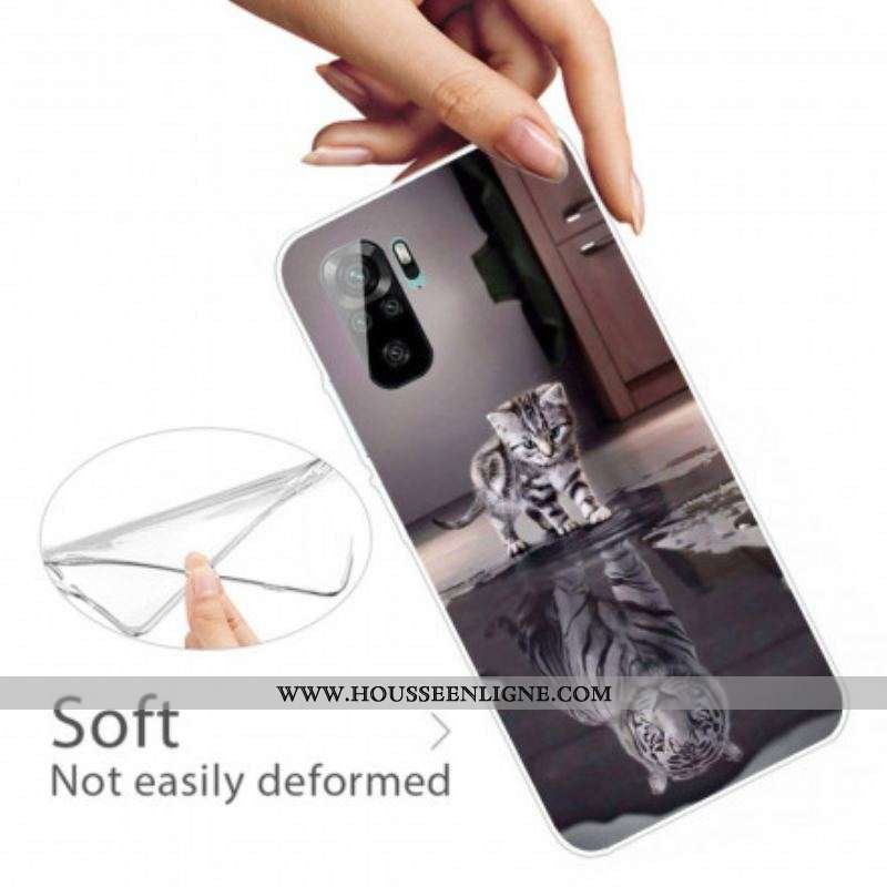 Coque Xiaomi Redmi Note 10/10S/Poco M5s Ernest le Tigre