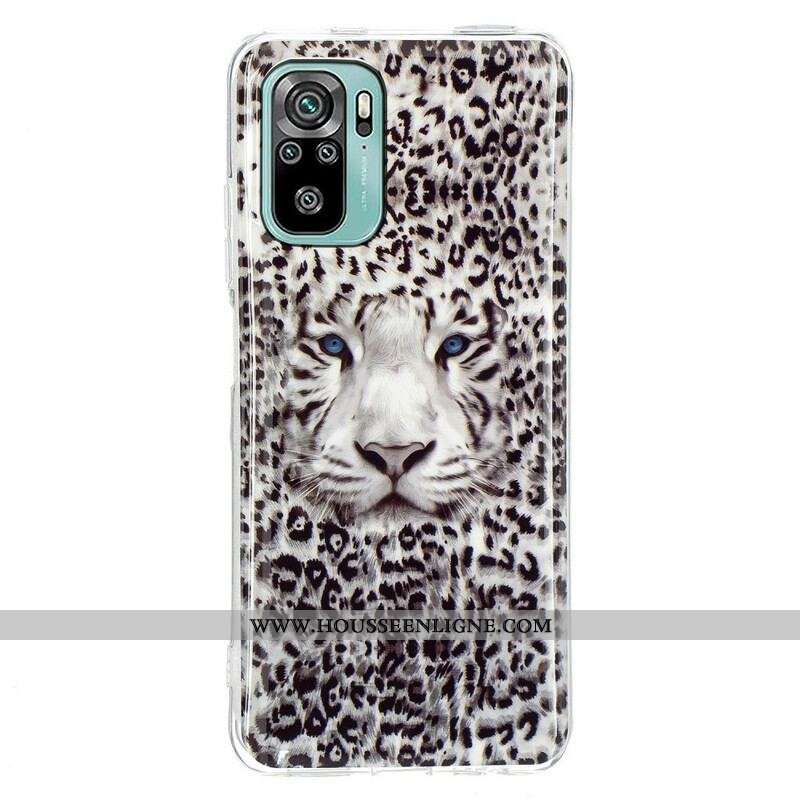 Coque Xiaomi Redmi Note 10/10S/Poco M5s Leopard Fluorescente