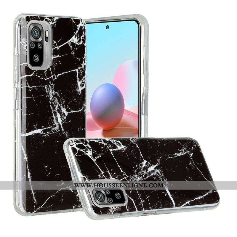 Coque Xiaomi Redmi Note 10/10S/Poco M5s Marbre Coloré