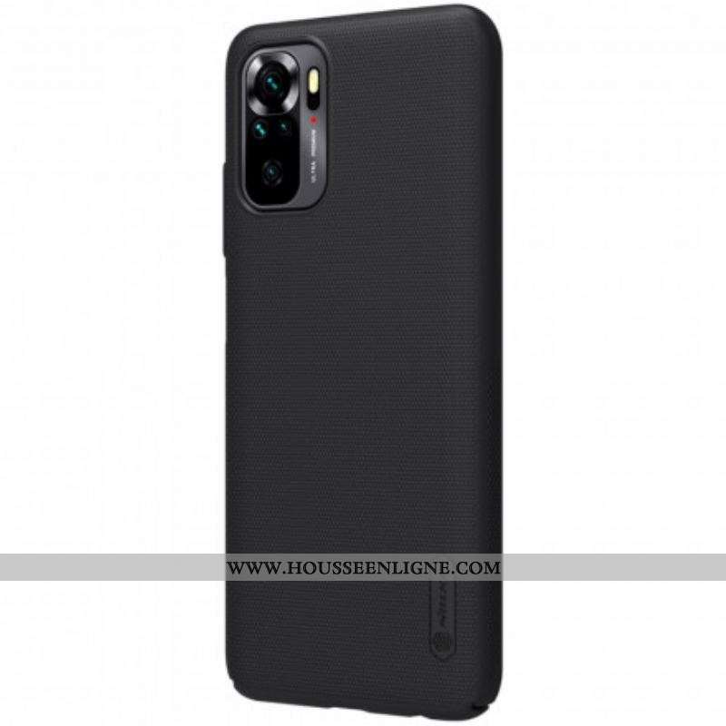 Coque Xiaomi Redmi Note 10/10S/Poco M5s Rigide Givré Nillkin