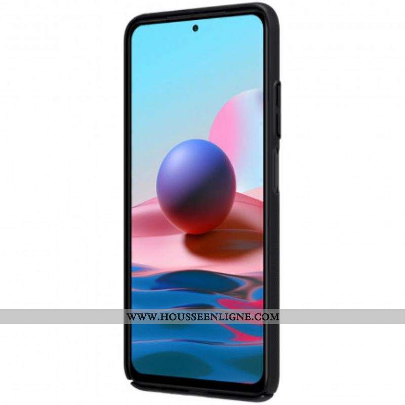 Coque Xiaomi Redmi Note 10/10S/Poco M5s Rigide Givré Nillkin
