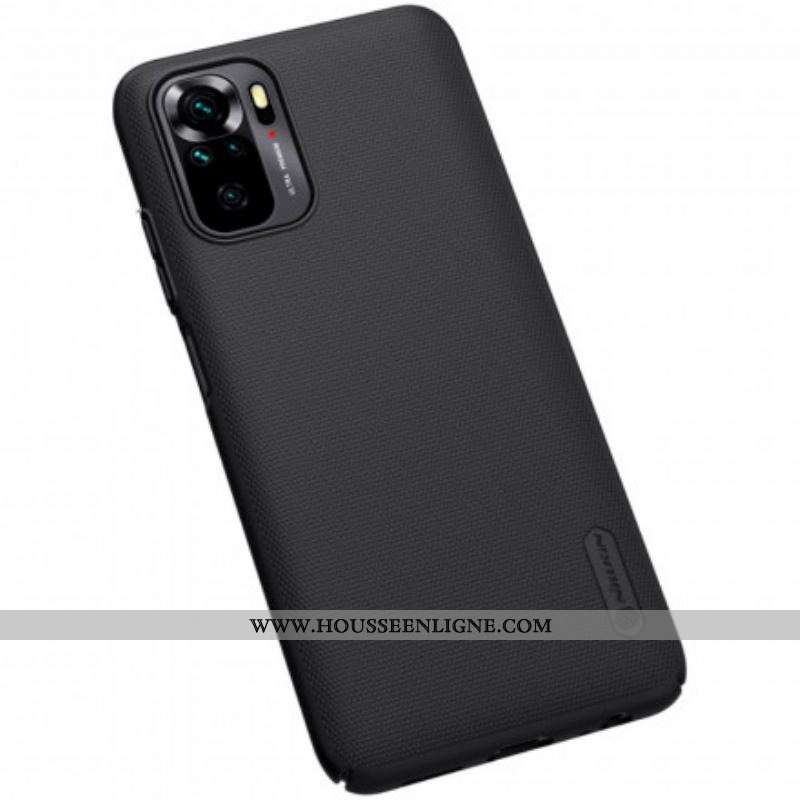 Coque Xiaomi Redmi Note 10/10S/Poco M5s Rigide Givré Nillkin