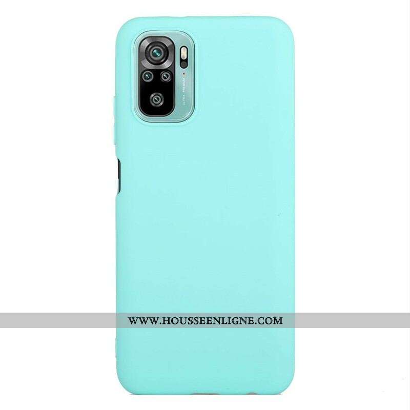 Coque Xiaomi Redmi Note 10/10S/Poco M5s Silicone Flexible Mat