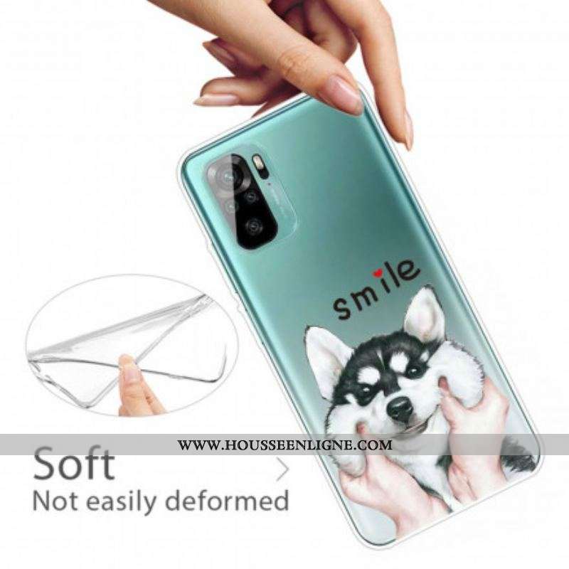 Coque Xiaomi Redmi Note 10/10S/Poco M5s Smile Dog