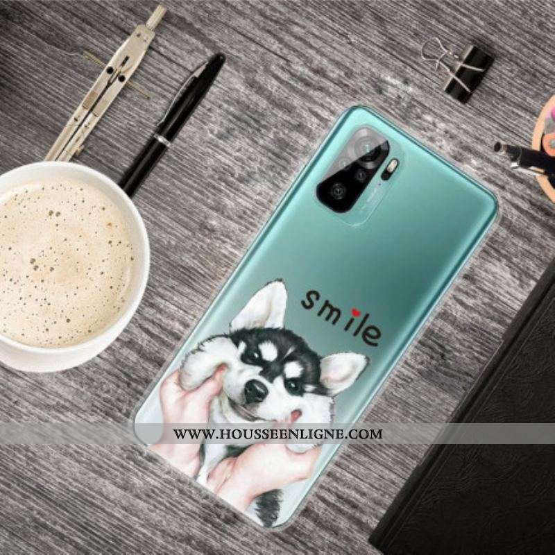 Coque Xiaomi Redmi Note 10/10S/Poco M5s Smile Dog