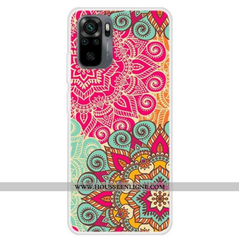 Coque Xiaomi Redmi Note 10/10S/Poco M5s Tendance Mandala