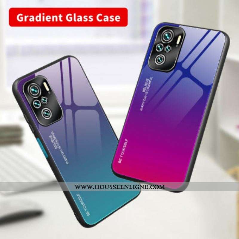 Coque Xiaomi Redmi Note 10/10S/Poco M5s Verre Trempé Be Yourself