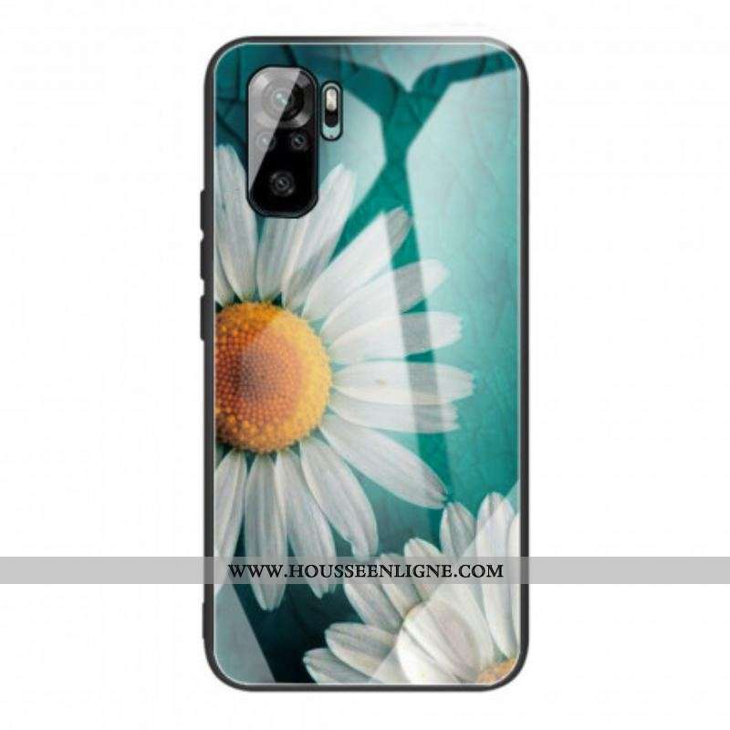 Coque Xiaomi Redmi Note 10/10S/Poco M5s Verre Trempé Végétale