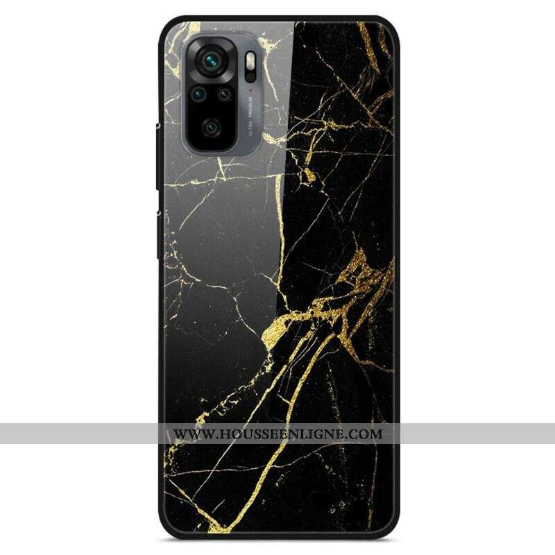 Coque Xiaomi Redmi Note 10/10S/Poco M5s Verre trempé Marbre Suprême