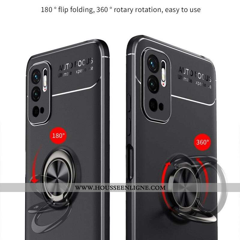 Coque Xiaomi Redmi Note 10 5G / Poco M3 Pro 5G Anneau Rotatif