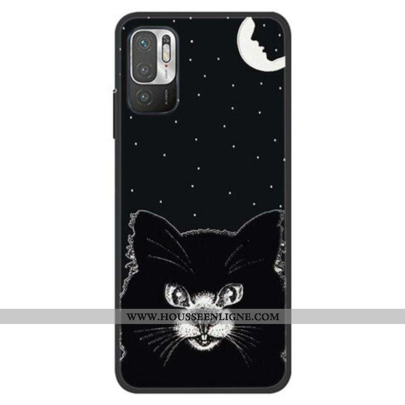 Coque Xiaomi Redmi Note 10 5G / Poco M3 Pro 5G Chat Noir