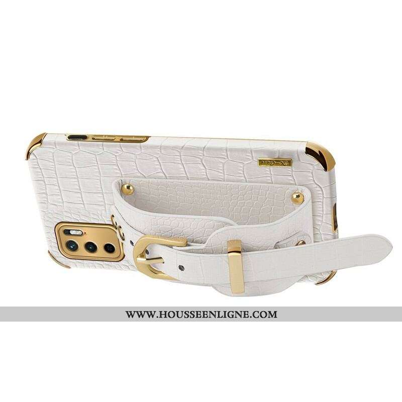 Coque Xiaomi Redmi Note 10 5G / Poco M3 Pro 5G Croco Bracelet