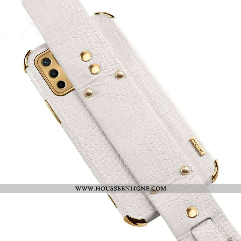 Coque Xiaomi Redmi Note 10 5G / Poco M3 Pro 5G Croco Bracelet