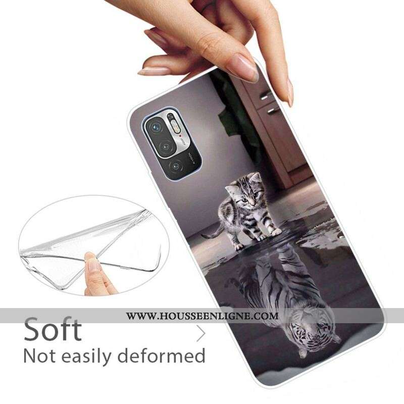 Coque Xiaomi Redmi Note 10 5G / Poco M3 Pro 5G Ernest le Tigre