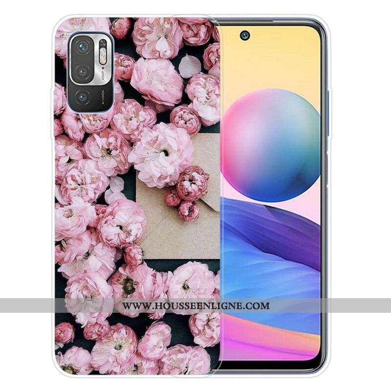 Coque Xiaomi Redmi Note 10 5G / Poco M3 Pro 5G Fleurs Intenses