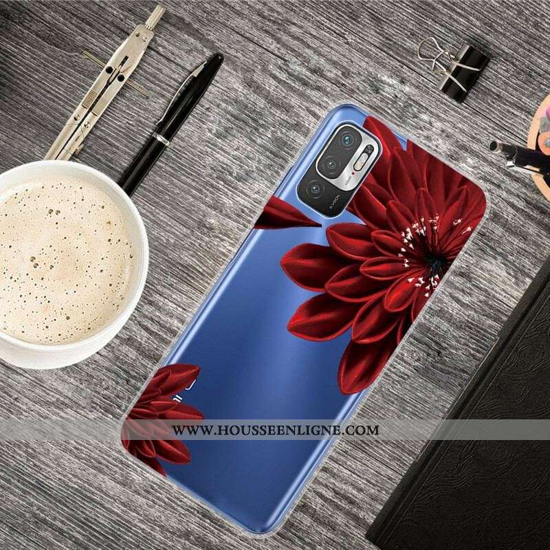 Coque Xiaomi Redmi Note 10 5G / Poco M3 Pro 5G Fleurs Sauvages