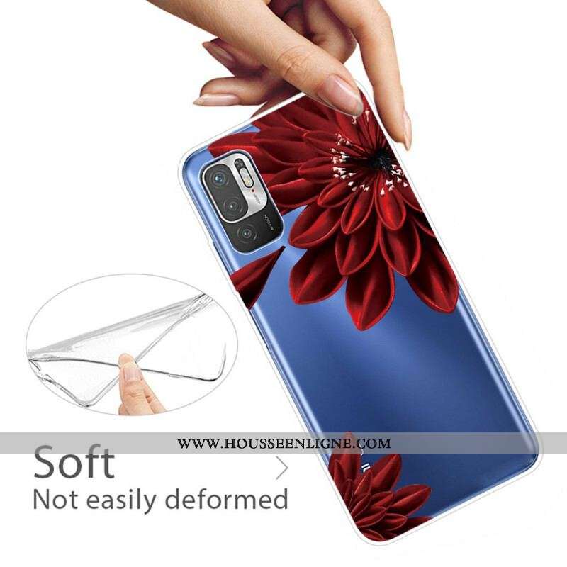 Coque Xiaomi Redmi Note 10 5G / Poco M3 Pro 5G Fleurs Sauvages