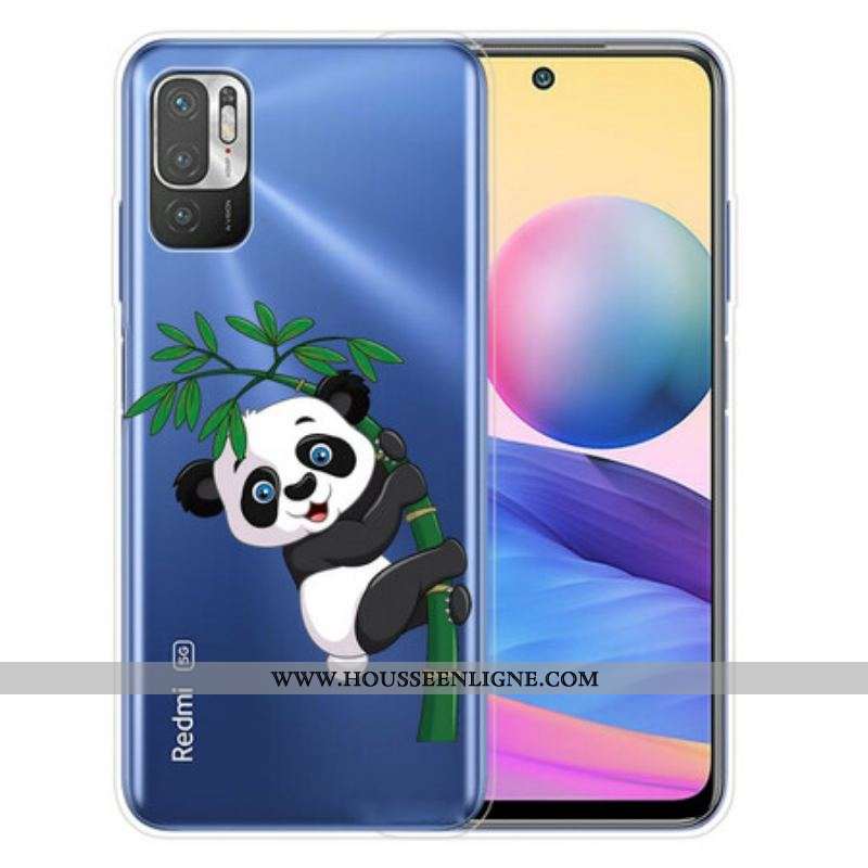 Coque Xiaomi Redmi Note 10 5G / Poco M3 Pro 5G Panda Sur Le Bambou