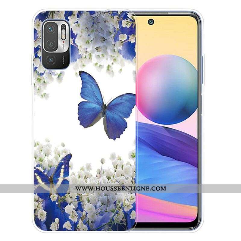 Coque Xiaomi Redmi Note 10 5G / Poco M3 Pro 5G Papillons Design