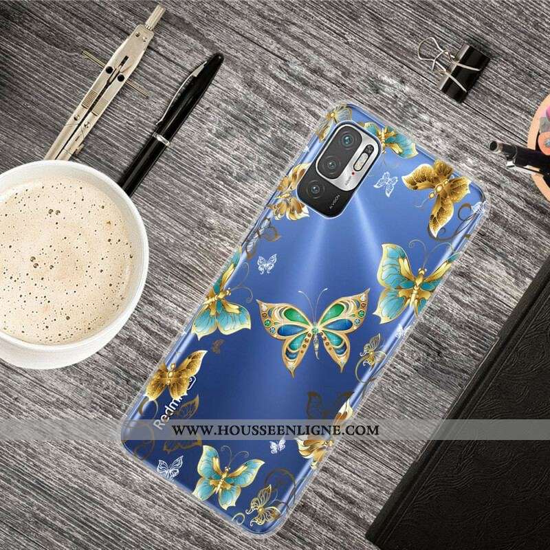 Coque Xiaomi Redmi Note 10 5G / Poco M3 Pro 5G Papillons Design