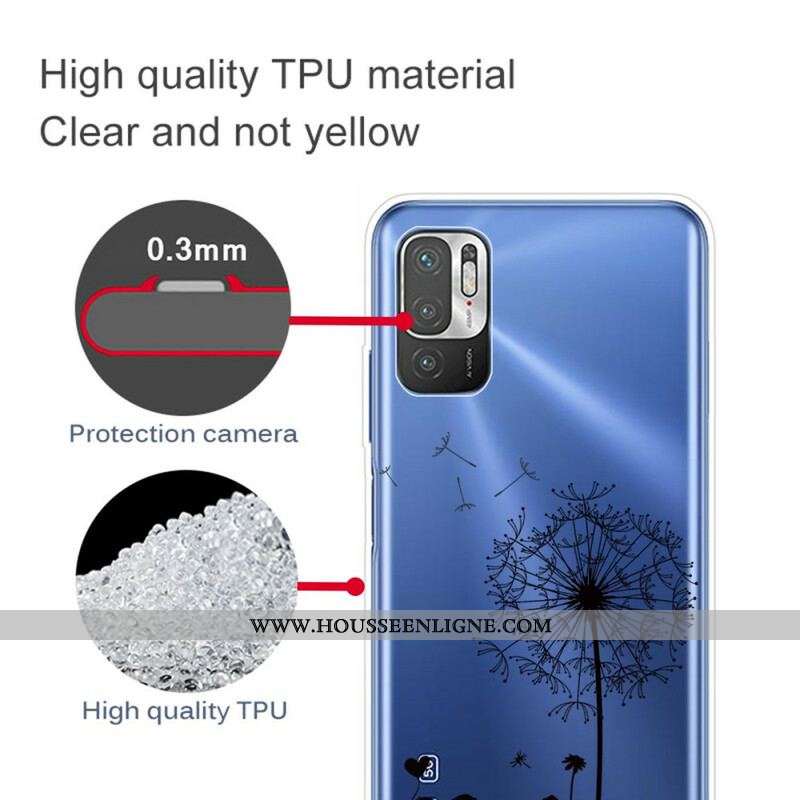 Coque Xiaomi Redmi Note 10 5G / Poco M3 Pro 5G Pissenlit Love