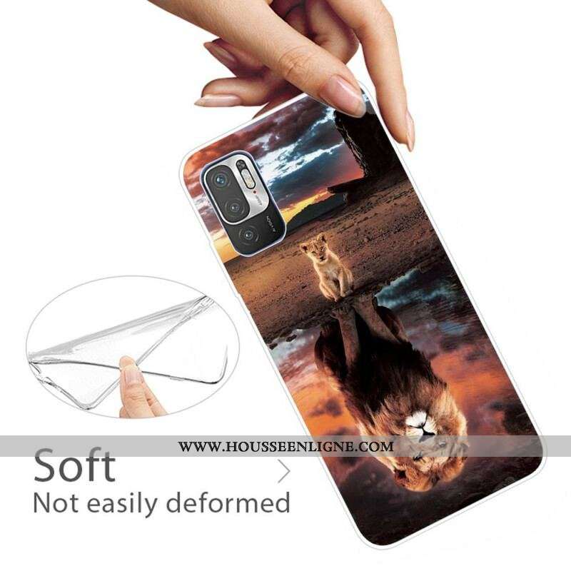 Coque Xiaomi Redmi Note 10 5G / Poco M3 Pro 5G Rêve de Chaton