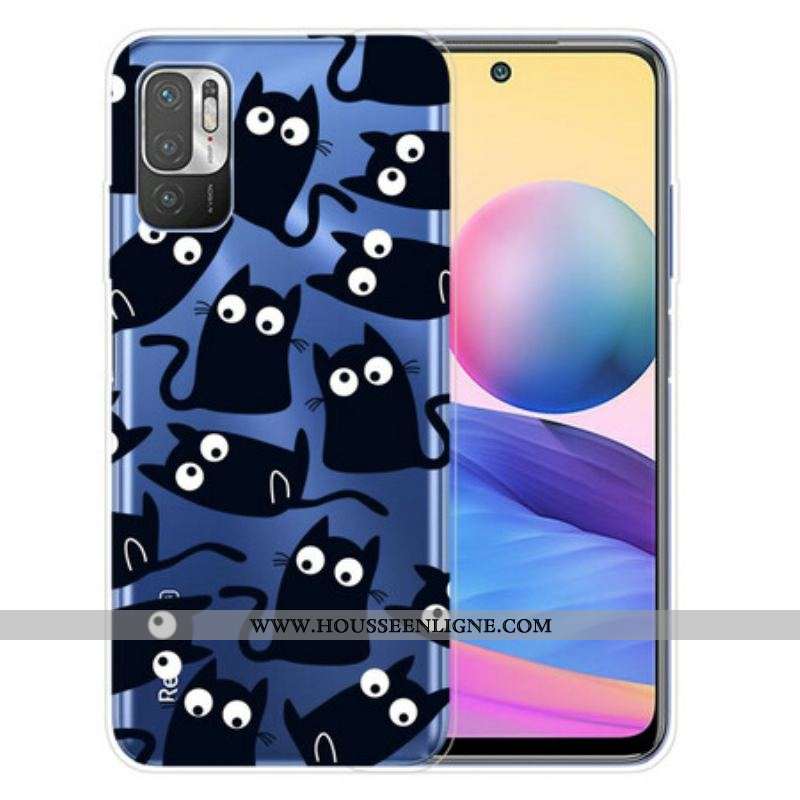 Coque Xiaomi Redmi Note 10 5G / Poco M3 Pro 5G Souris Noires