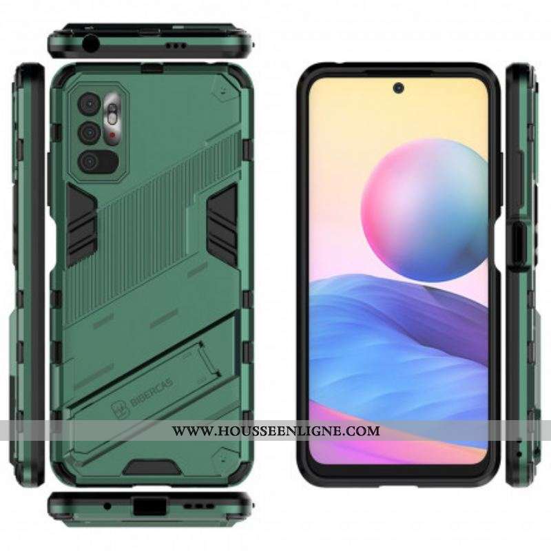 Coque Xiaomi Redmi Note 10 5G / Poco M3 Pro 5G Support Amovible Deux Positions Mains Libres