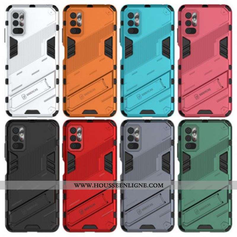 Coque Xiaomi Redmi Note 10 5G / Poco M3 Pro 5G Support Amovible Deux Positions Mains Libres