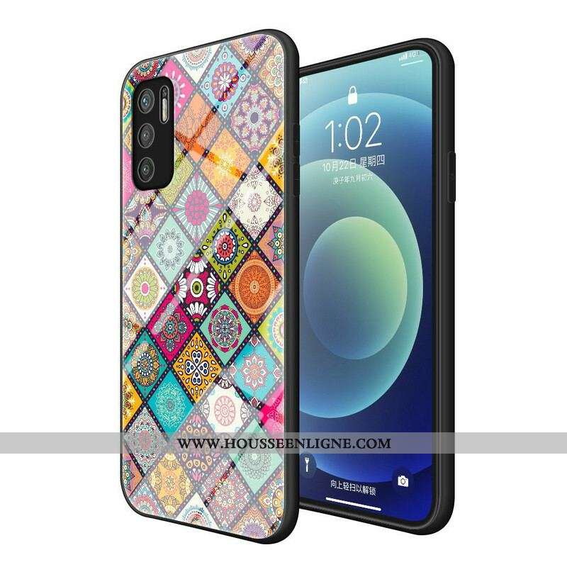 Coque Xiaomi Redmi Note 10 5G / Poco M3 Pro 5G Support Magnétique Patchwork