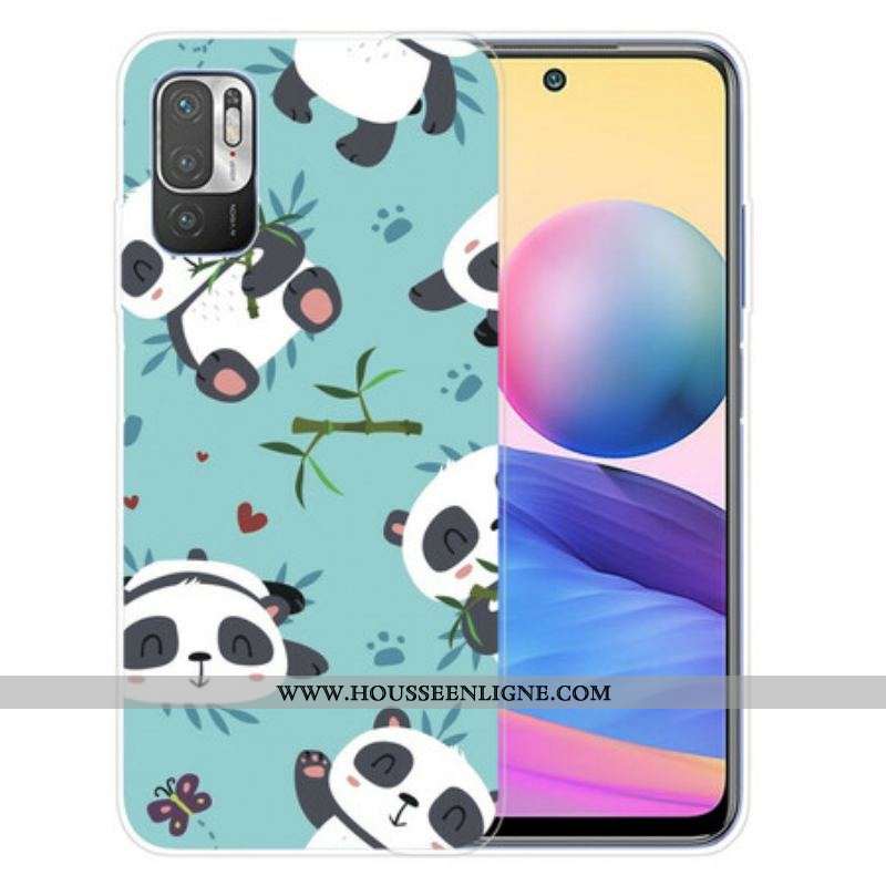 Coque Xiaomi Redmi Note 10 5G / Poco M3 Pro 5G Tas de Pandas