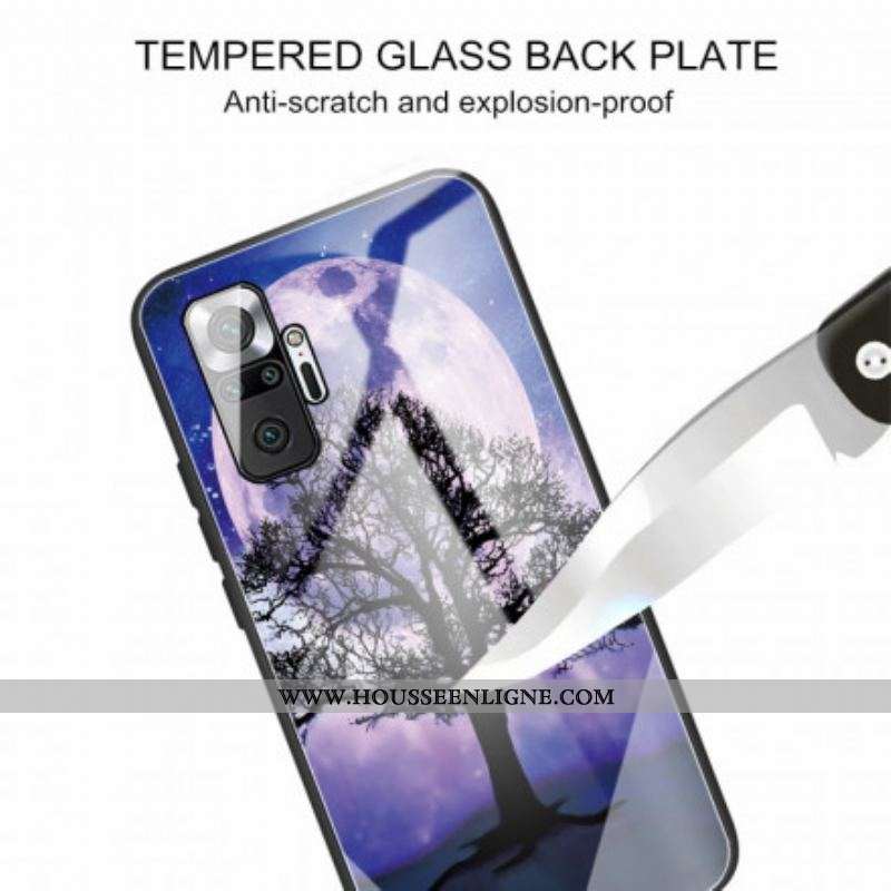 Coque Xiaomi Redmi Note 10 Pro Arbre et Lune