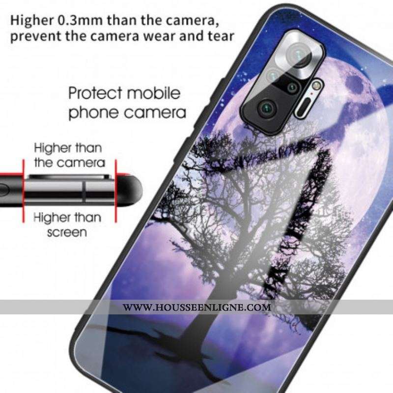 Coque Xiaomi Redmi Note 10 Pro Arbre et Lune