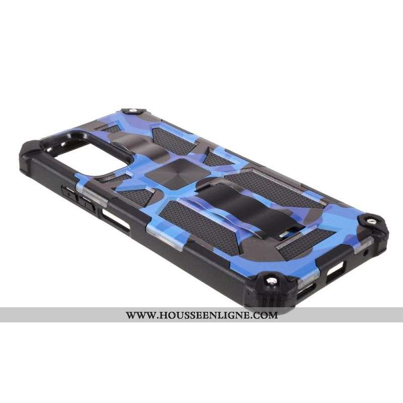 Coque Xiaomi Redmi Note 10 Pro Camouflage Support Amovible