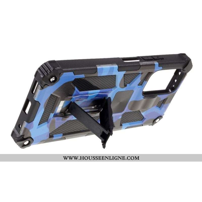 Coque Xiaomi Redmi Note 10 Pro Camouflage Support Amovible