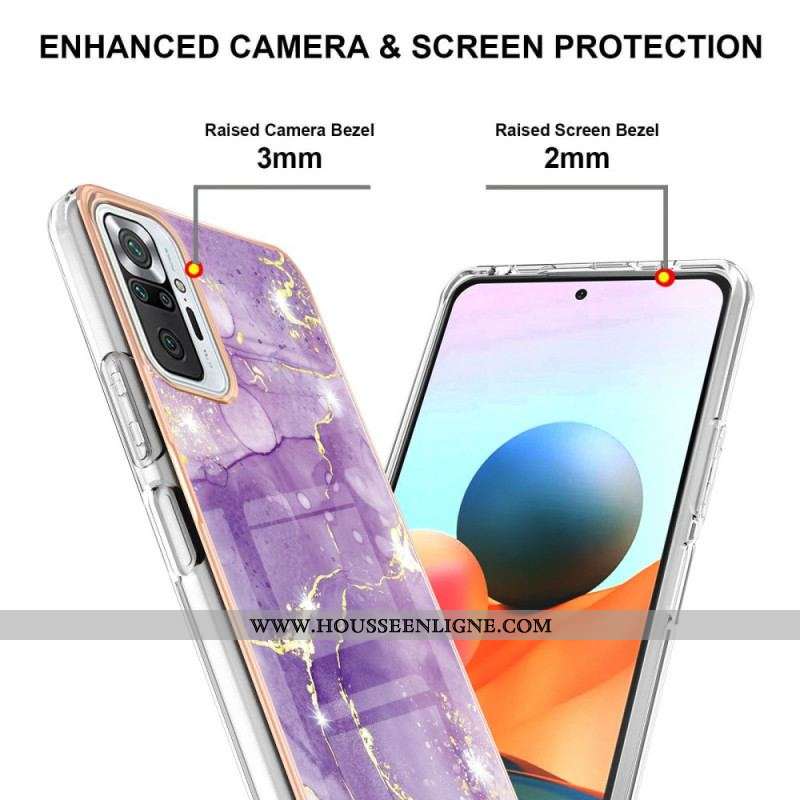 Coque Xiaomi Redmi Note 10 Pro Marbre