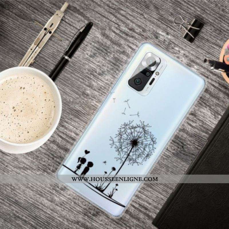 Coque Xiaomi Redmi Note 10 Pro Pissenlit Love
