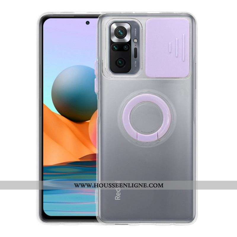 Coque Xiaomi Redmi Note 10 Pro Protège Appareil Photo avec Support