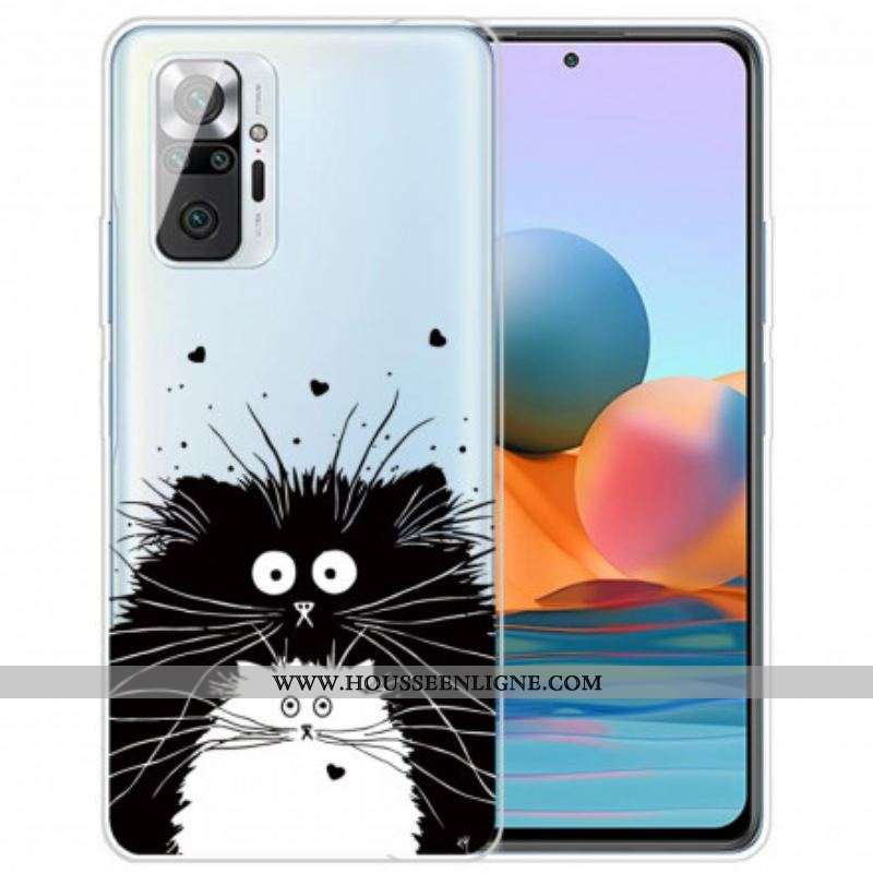Coque Xiaomi Redmi Note 10 Pro Regarde les Chats