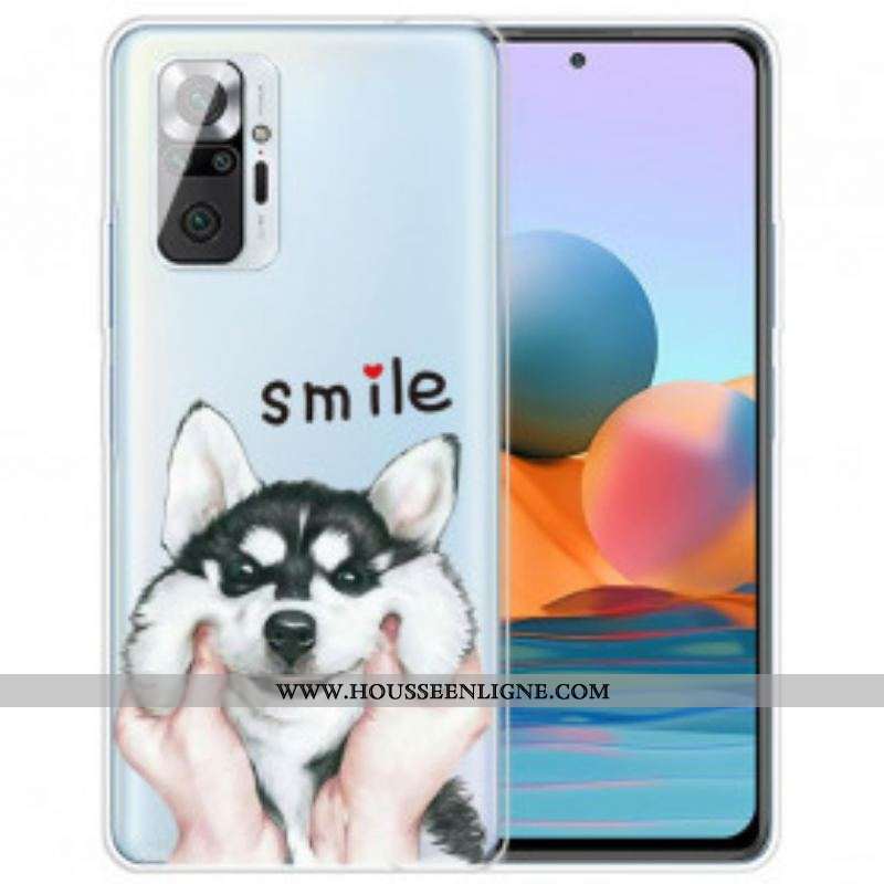 Coque Xiaomi Redmi Note 10 Pro Smile Dog