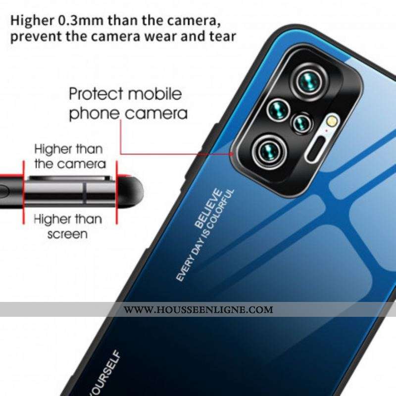 Coque Xiaomi Redmi Note 10 Pro Verre Trempé Be Yourself