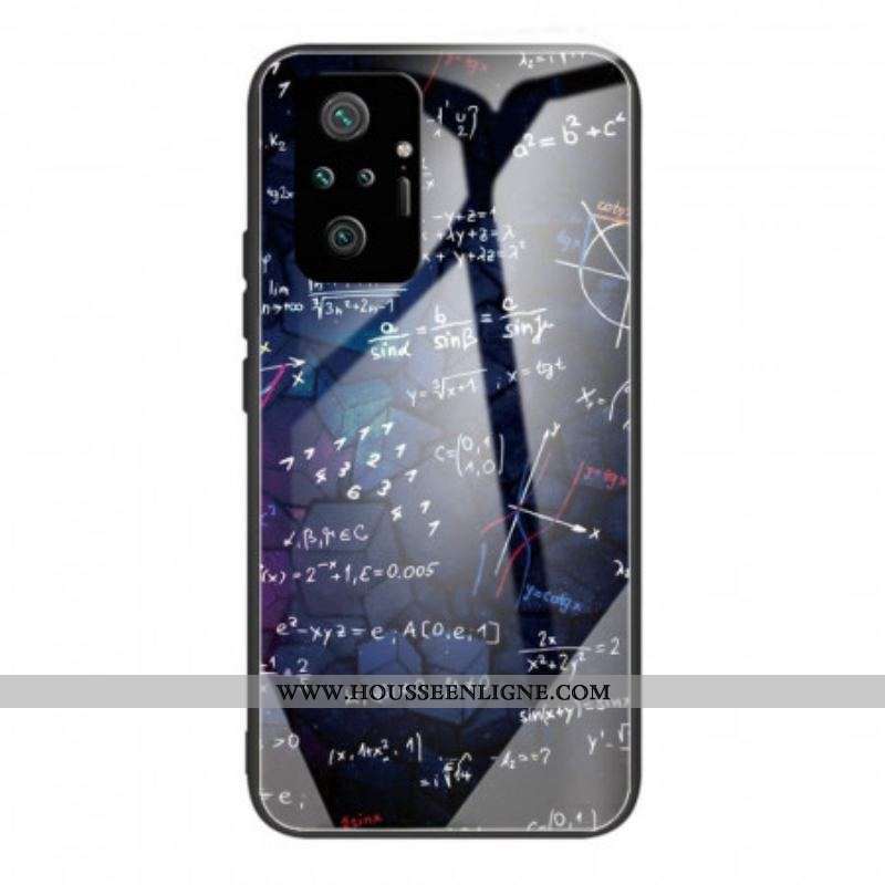Coque Xiaomi Redmi Note 10 Pro Verre Trempé Calculs Mathématiques