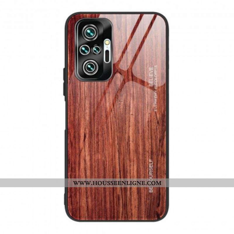 Coque Xiaomi Redmi Note 10 Pro Verre Trempé Design Bois