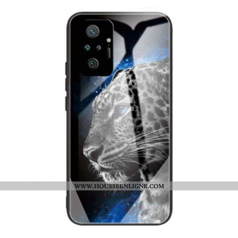 Coque Xiaomi Redmi Note 10 Pro Verre Trempé Face de Félin