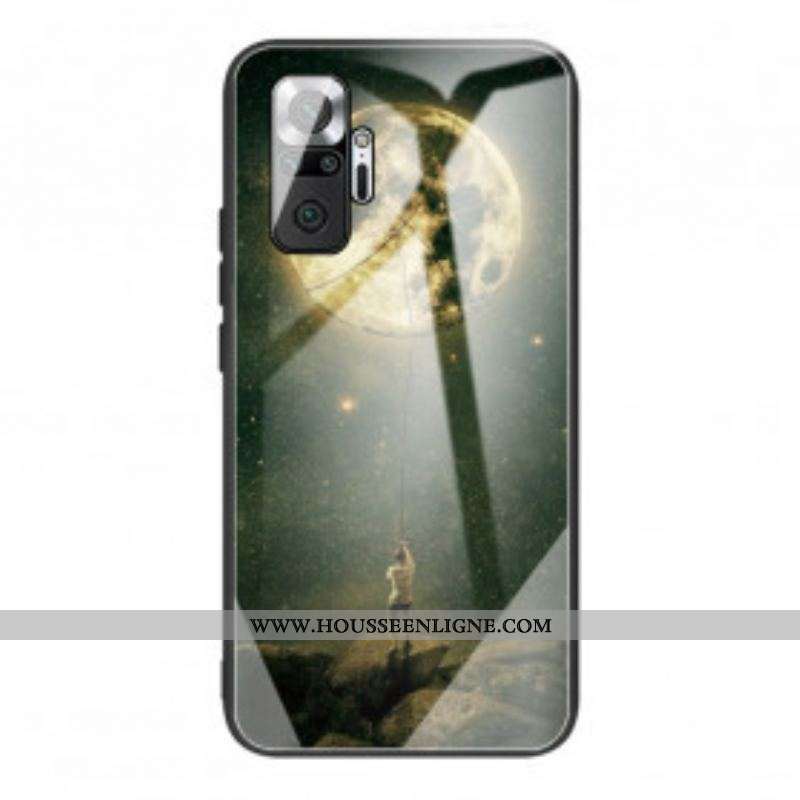 Coque Xiaomi Redmi Note 10 Pro Verre Trempé Homme à la Lune