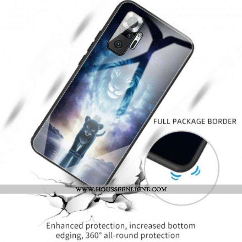 Coque Xiaomi Redmi Note 10 Pro Verre Trempé Lionceau