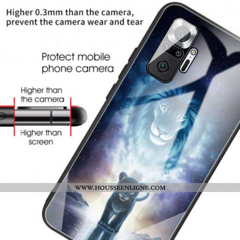 Coque Xiaomi Redmi Note 10 Pro Verre Trempé Lionceau